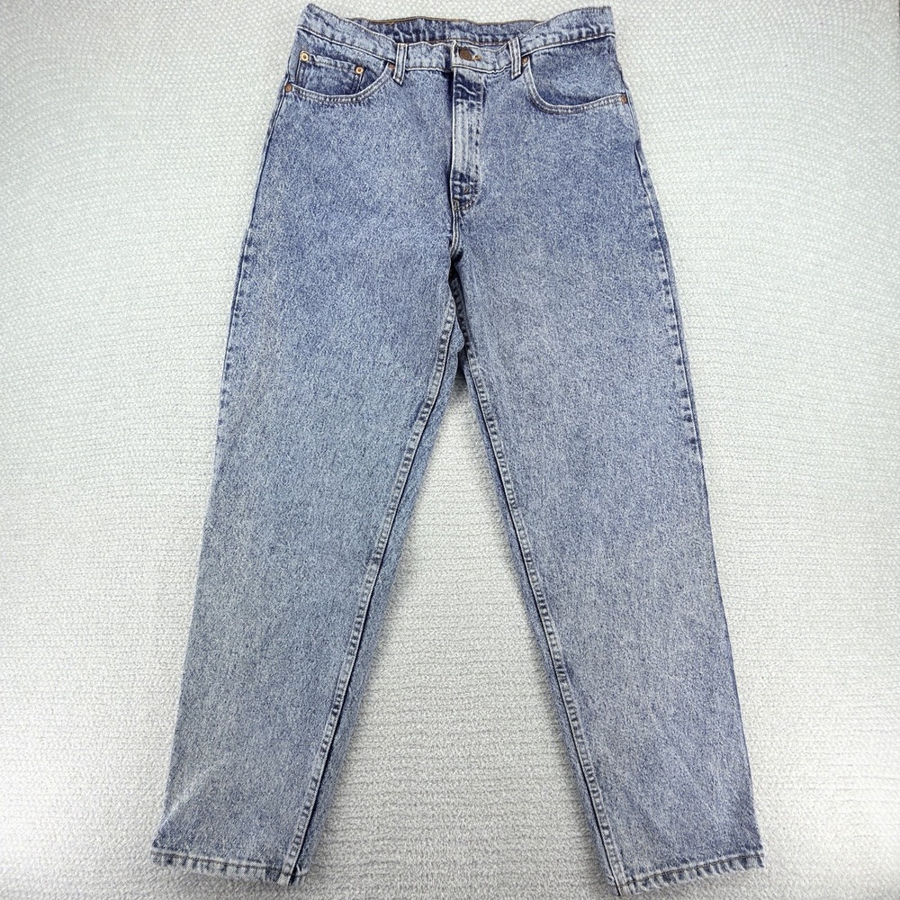 Vintage Levi's 550xx Jeans Mens 36x30 (34x30) Acid Wash Tapered 80s USA Made